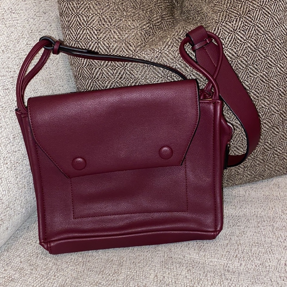 Deep Purple Over the Shoulder Handbag